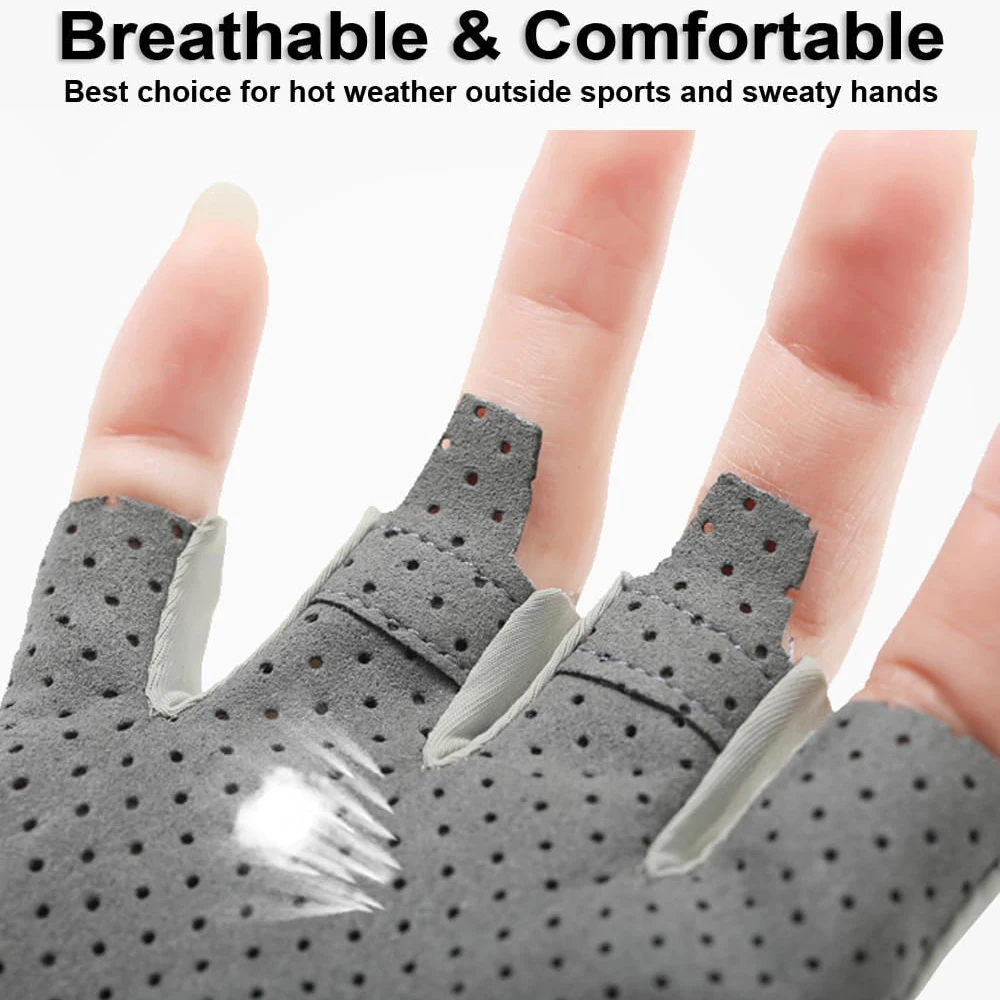 1 Pair Fingerless Driving/Fish - Fishing Kayak Paddle 评论和价格