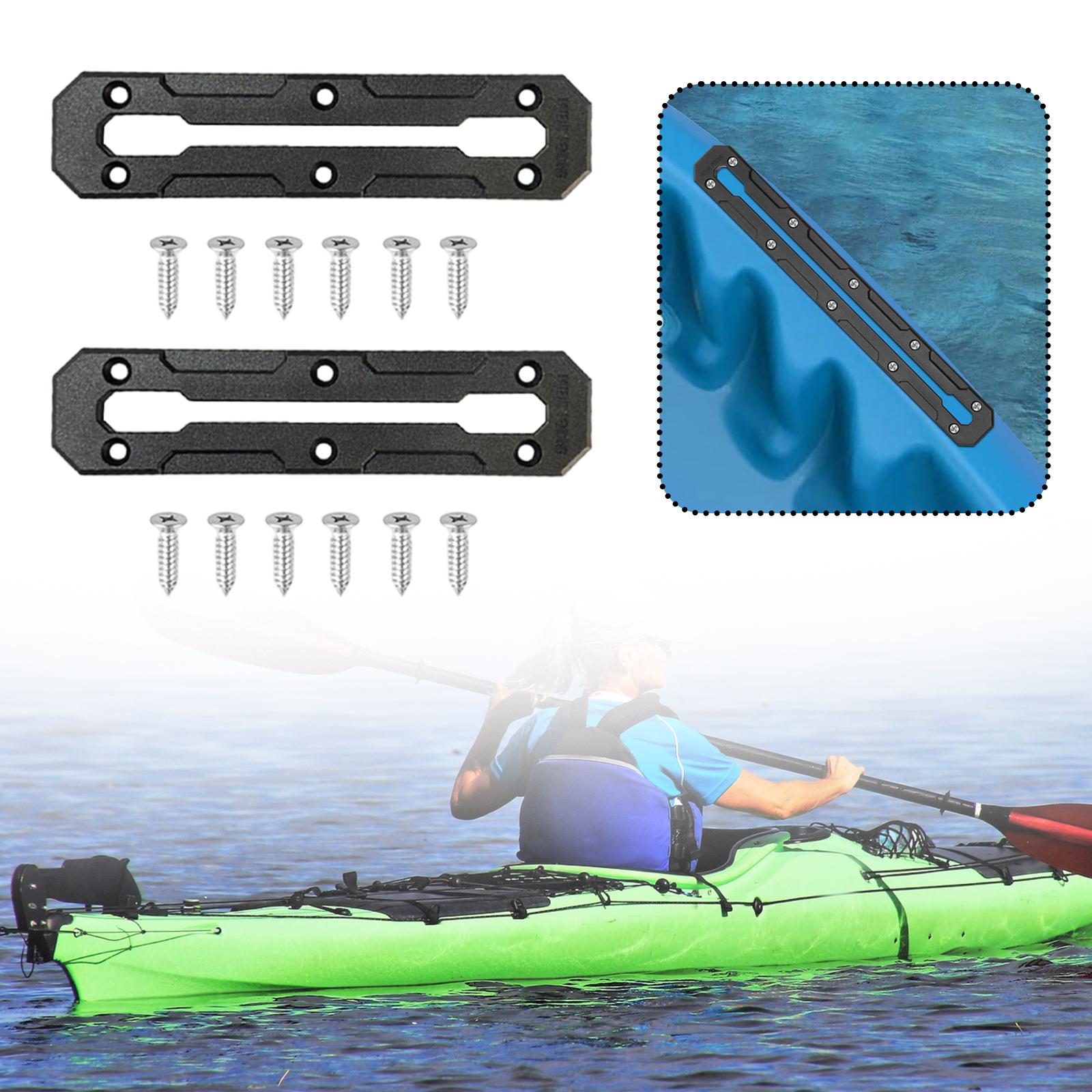 2 Pieces Kayak Track Rail Trac - Fishing Kayak Anchor 评论和价格
