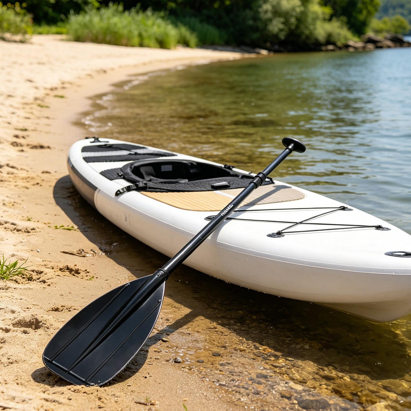 Carbon Fiber Paddle 2 Section  - Fishing Kayak Paddle 评论和价格