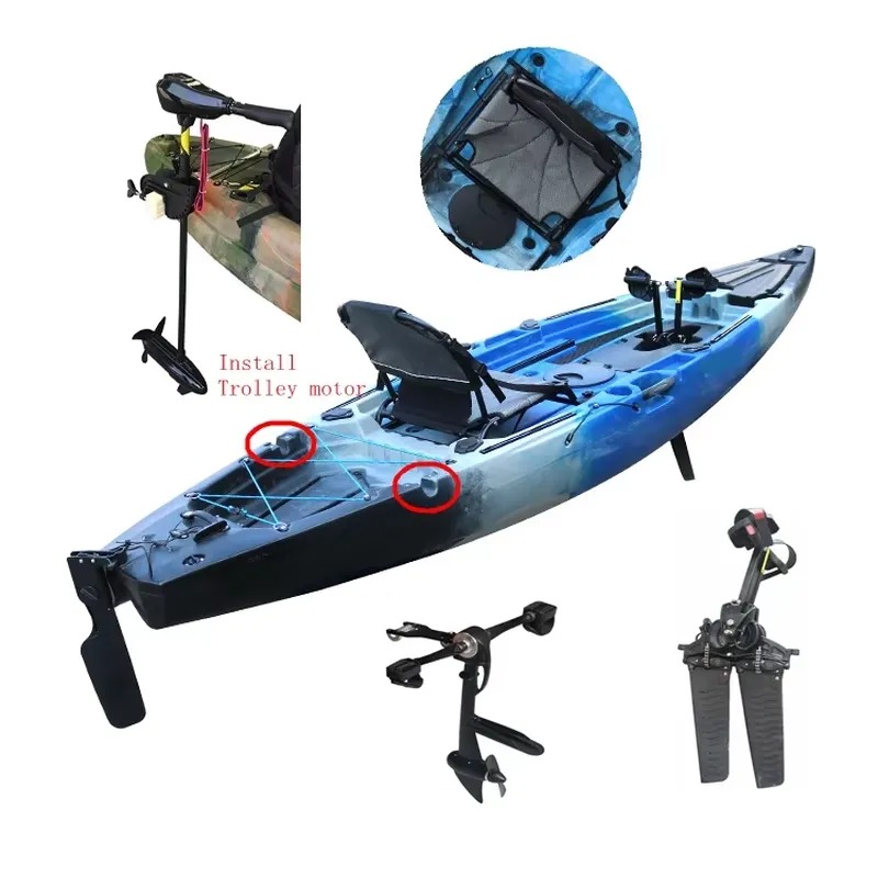 Single Pedal Electric Motor Fi - Fishing Kayak Seat 评论和价格