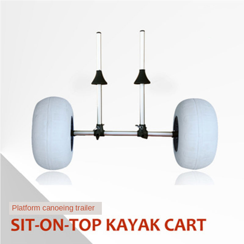 Foldable Upright Kayak Trailer - Fishing Kayak Cart 评论和价格