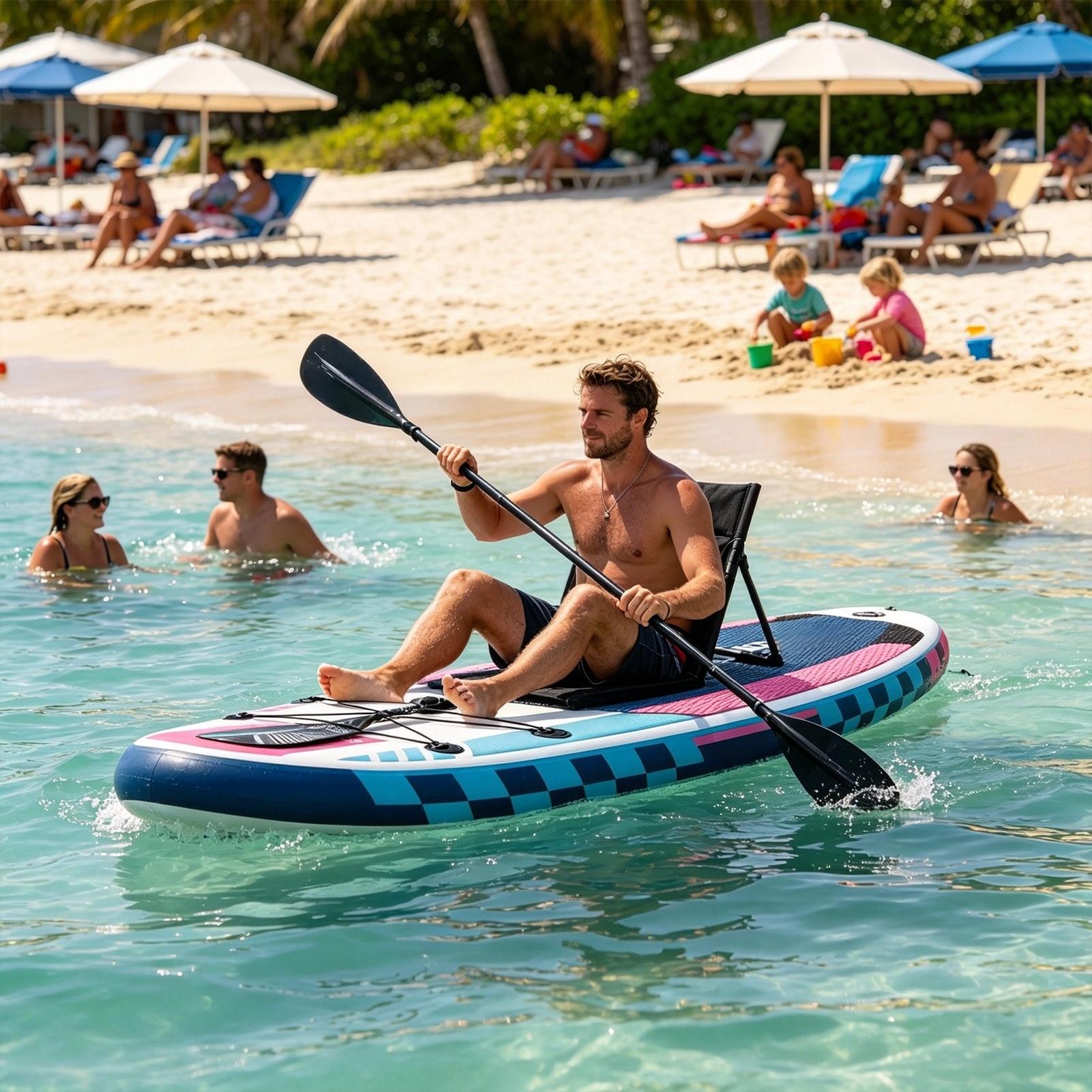 Kayak Seat Cushion Portable Re - Fishing Kayak Paddle 评论和价格