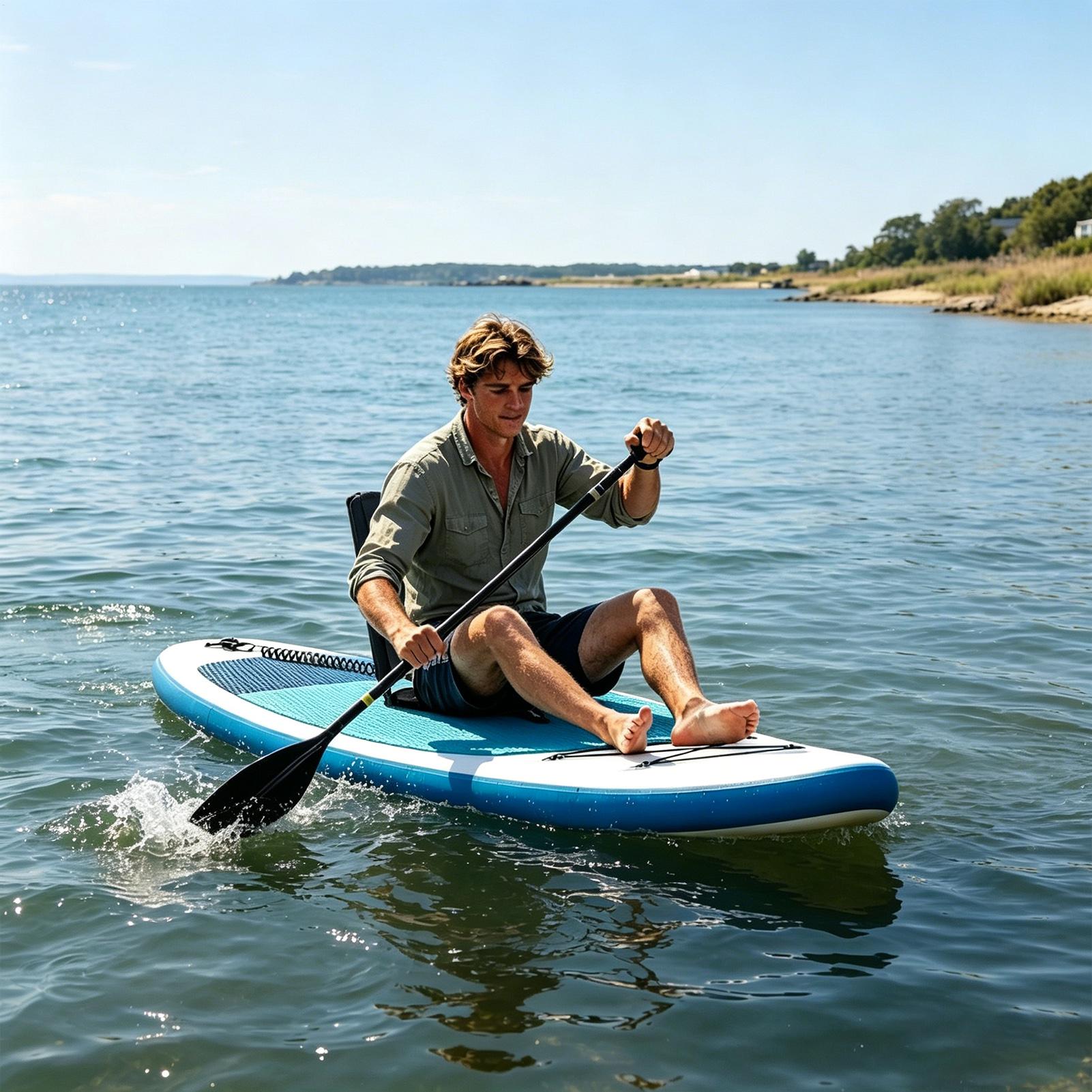 Kayak Seat Cushion Portable Re - Fishing Kayak Paddle 评论和价格