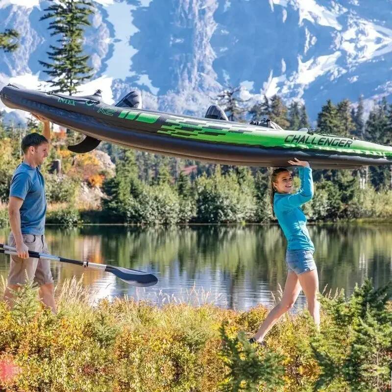 1/2 Person Kayaker Inflatable  - Fishing Kayak Seat 评论和价格