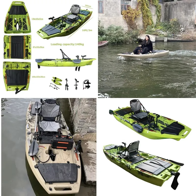 10ft Fin Propeller Pedal Drive - Fishing Kayak Pedal Drive 评论和价格