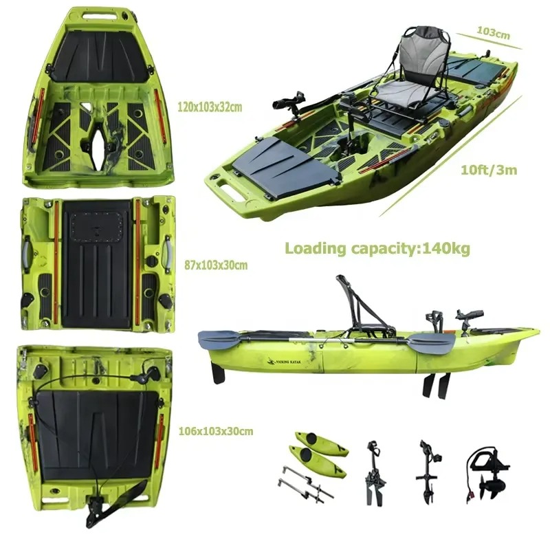 10ft Fin Propeller Pedal Drive - Fishing Kayak Pedal Drive 评论和价格