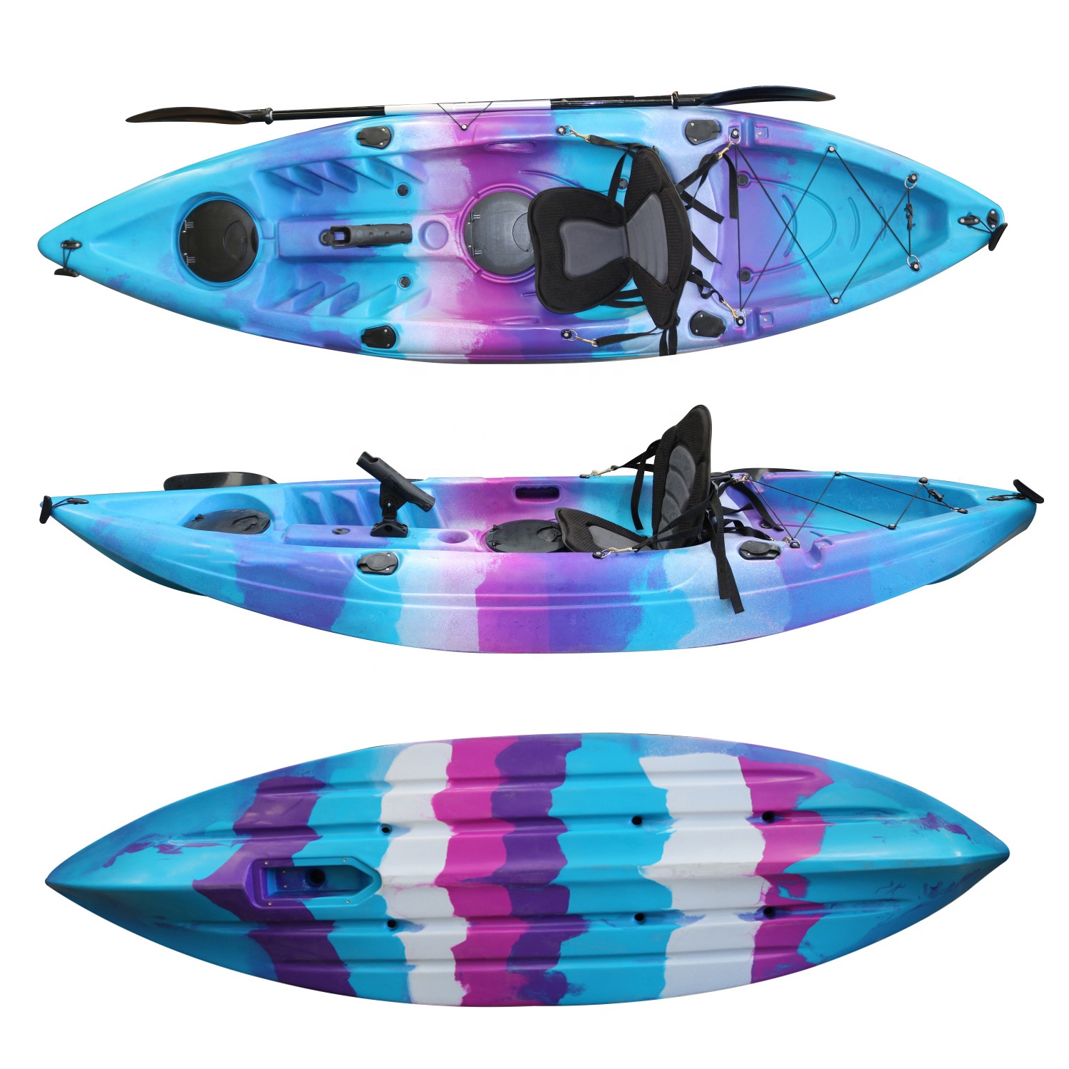 2026 10ft Single Person Plasti - Fishing Kayak Sit On Top 评论和价格