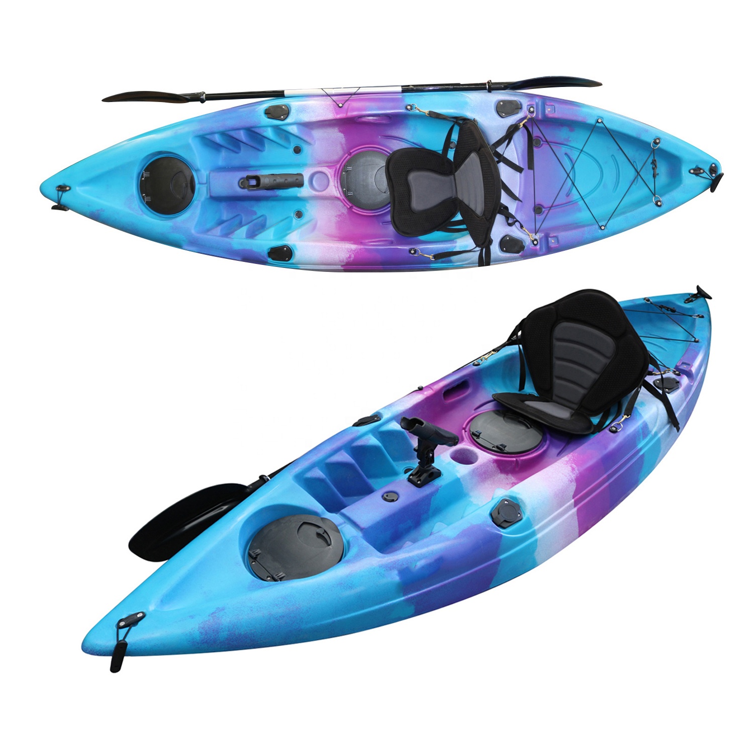 2026 10ft Single Person Plasti - Fishing Kayak Sit On Top 评论和价格